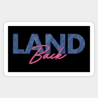 Land back Sticker